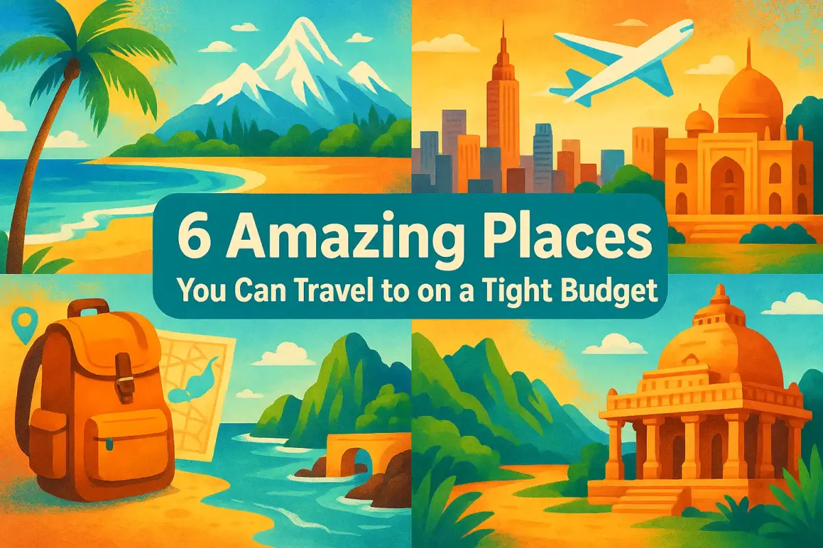 6 Amazing Places You Can Travel to on a Tight Budget