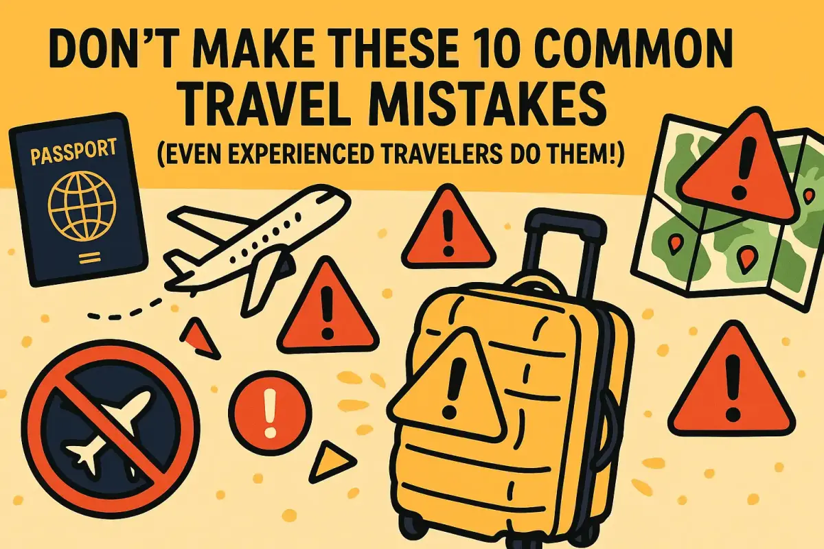 Don't Make These 10 Common Travel Mistakes (Even Experienced Travelers Do Them!)