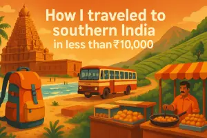 How I traveled to southern India in less than ₹10,000